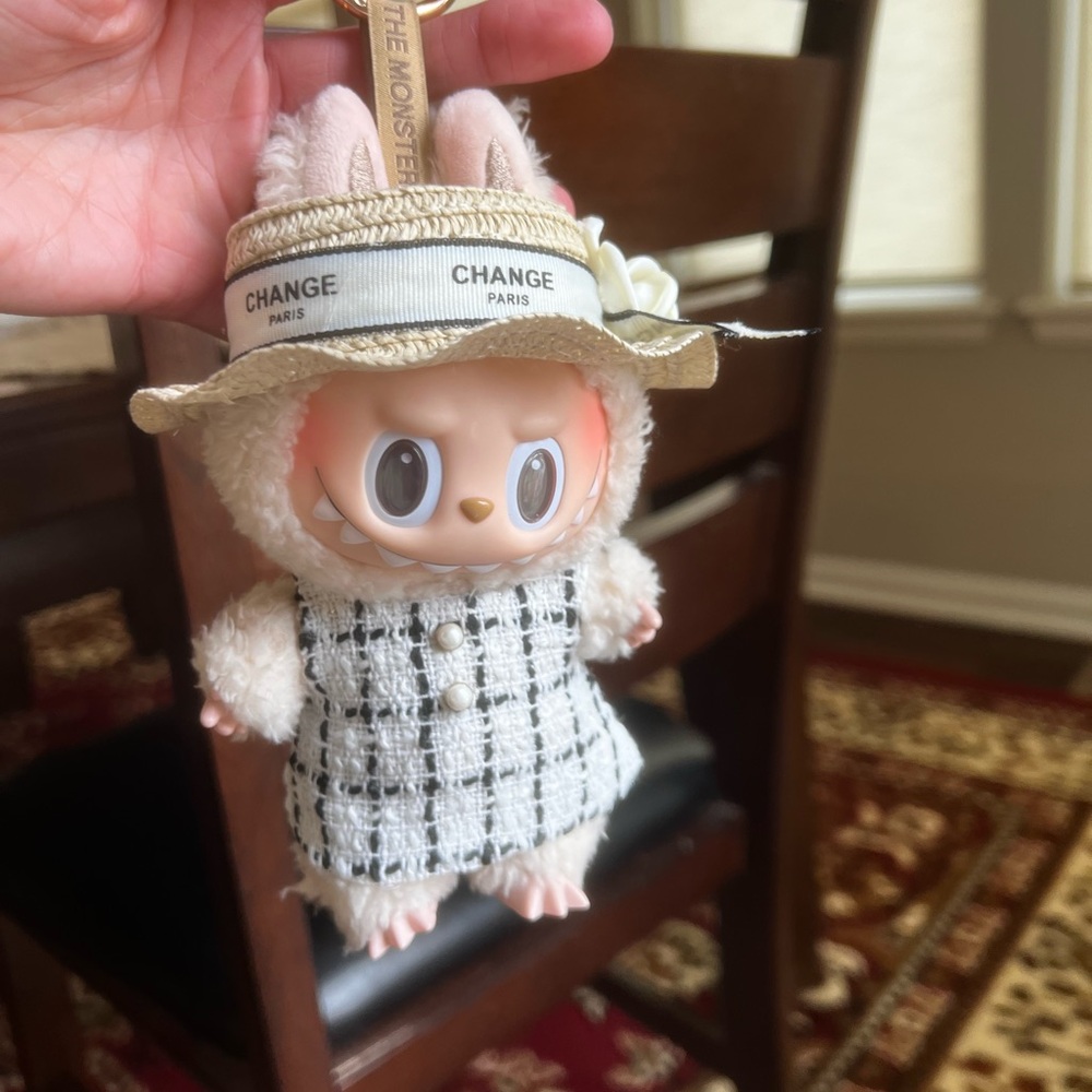 Labubu outfit dress and hat (doll not included)